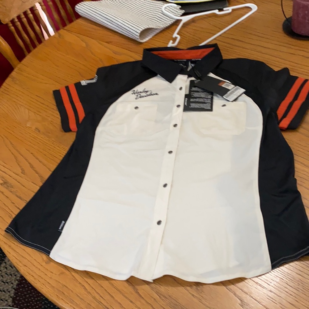 Women’s Harley cool core button up